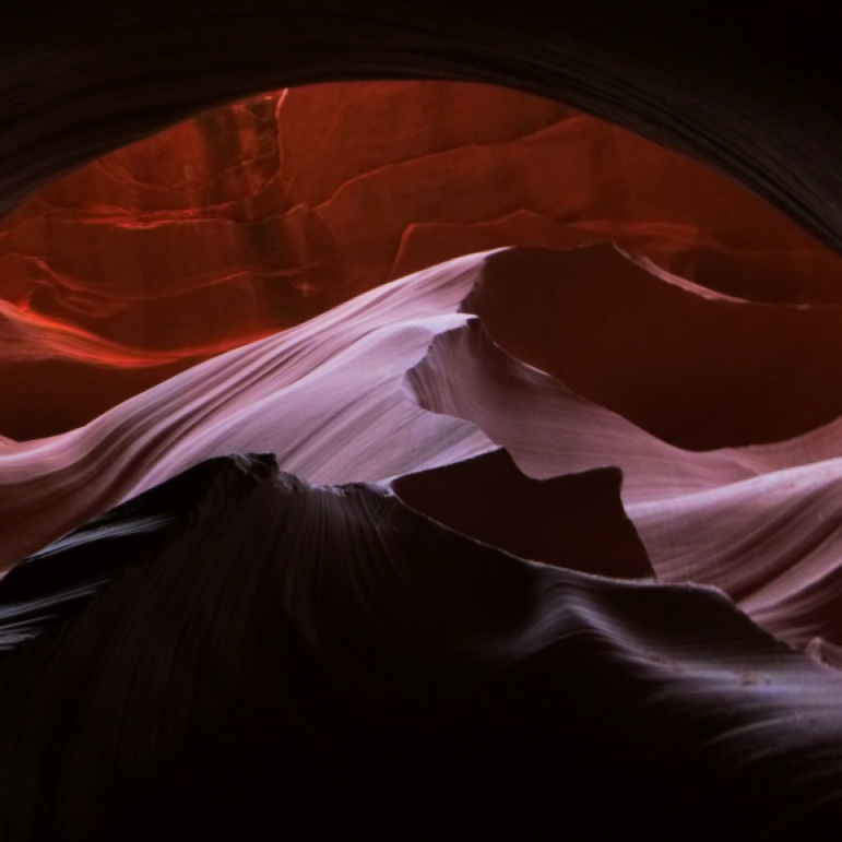 Arch in Lower Antelope Canyon